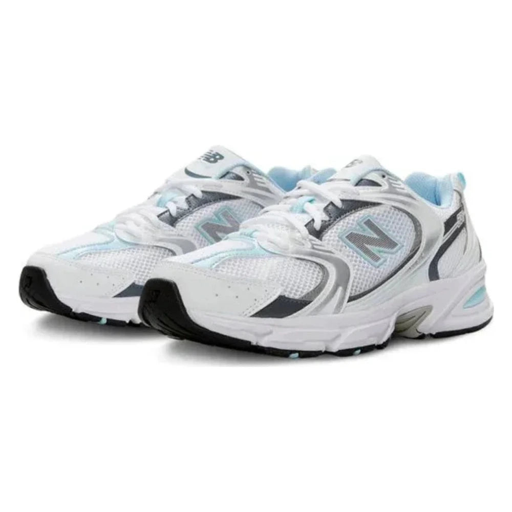 Tênis New Balance 530 White Light Crome Blue Branco - foto 4