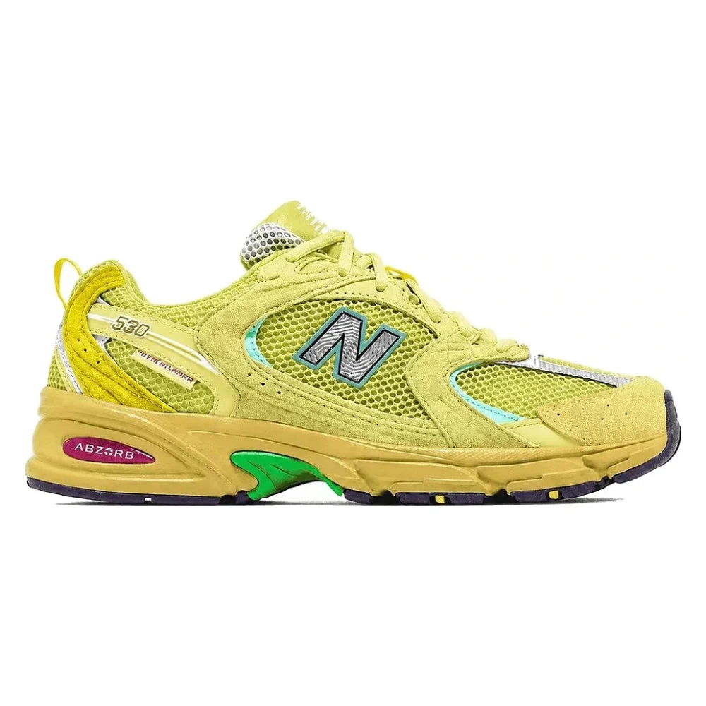 Tênis New Balance 530 x Salehe Bembury Prosperity Be The Prize Verde