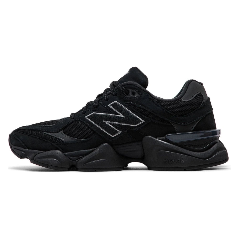 Tênis New Balance 9060 Black Cement "Black Cat" Preto - foto 2