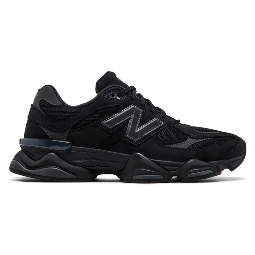 New Balance 9060 Black Cement "Black Cat" Preto