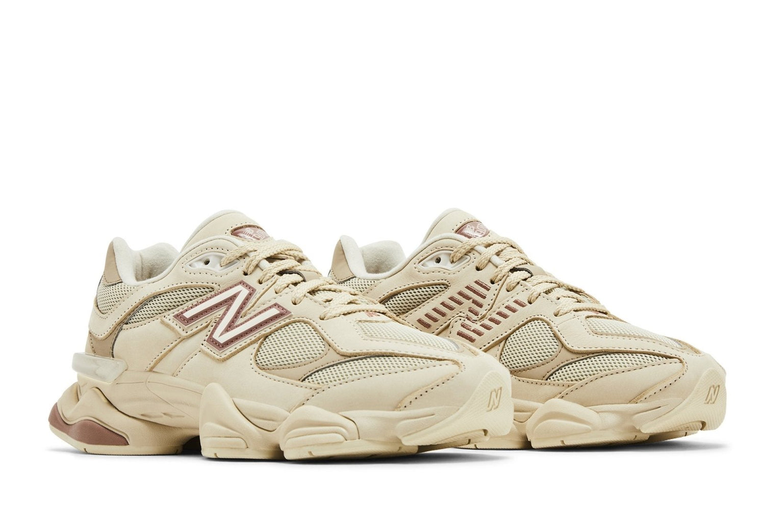 Tênis New Balance 9060 Bone Sparrow Marrom Brown