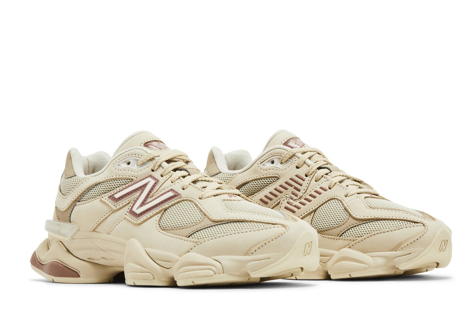 Tênis New Balance 9060 Bone Sparrow Marrom Brown