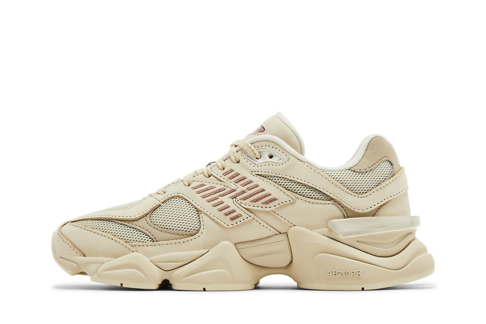 Tênis New Balance 9060 Bone Sparrow Marrom Brown