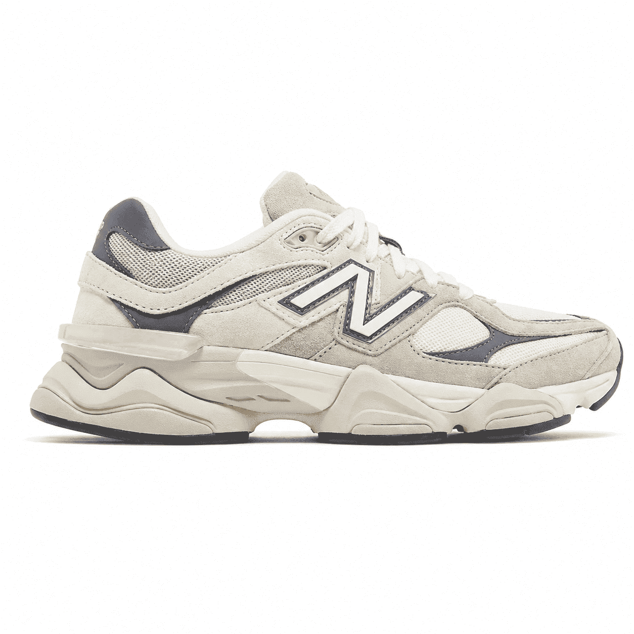 Tênis New Balance 9060 Moonrock Linen Dark Artic Grey Cinza