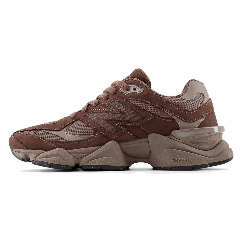 Tênis New Balance 9060 Cortado Marrom - foto 2