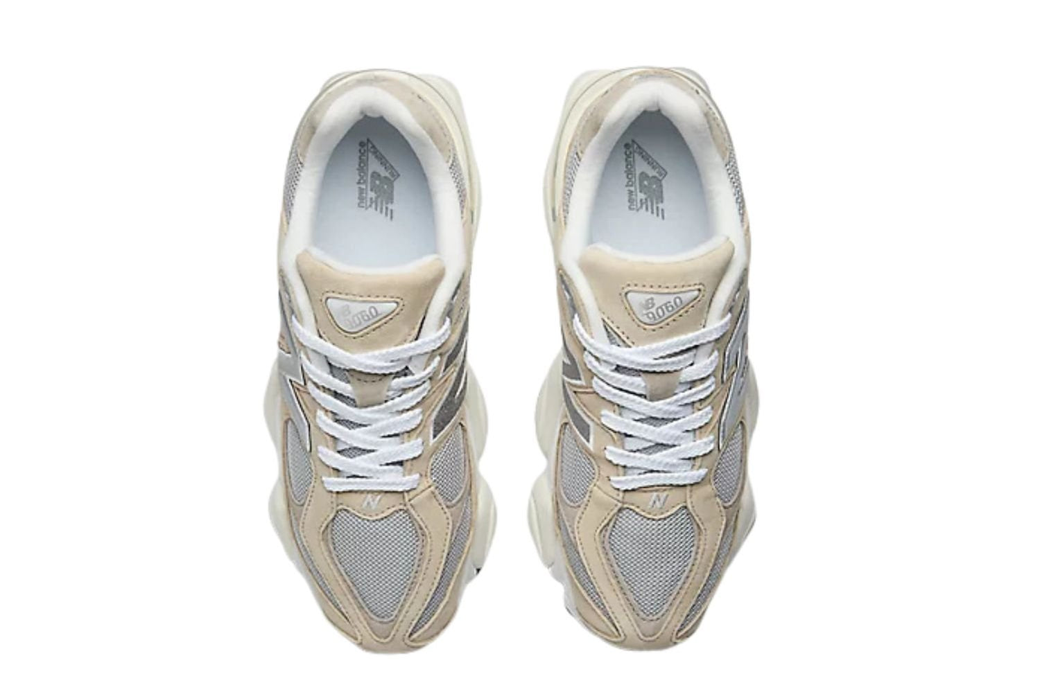 Tenis New Balance 9060 Incense Raincloud Arid Stone Marrom Brown