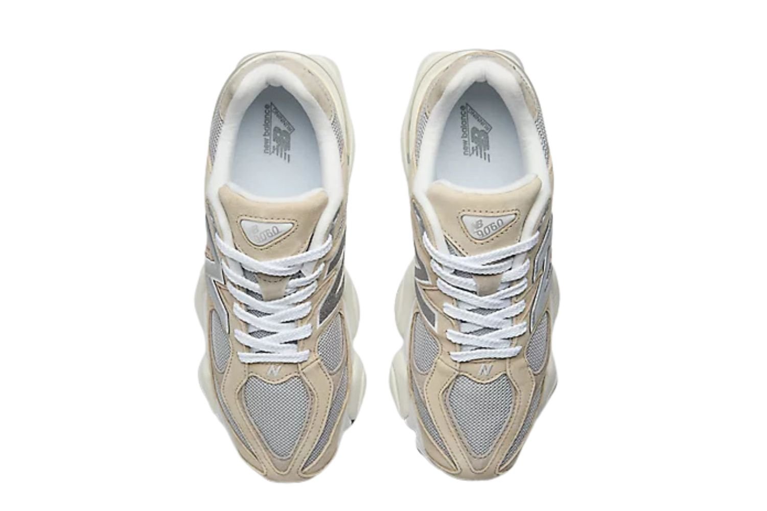 Tenis New Balance 9060 Incense Raincloud Arid Stone Marrom Brown