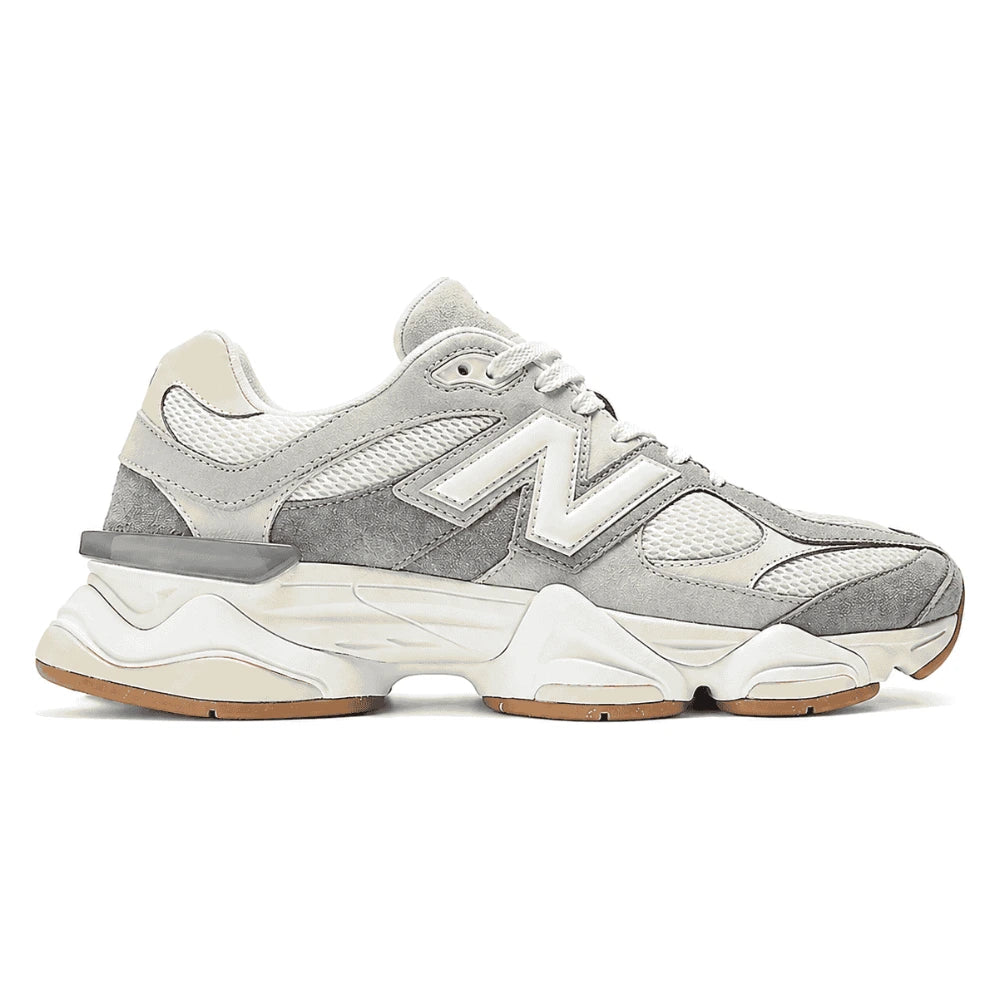 Tênis New Balance 9060 Mesh Slate Grey Calcium Cinza