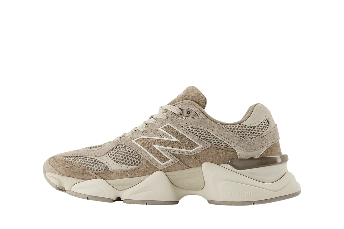 Tênis New Balance 9060 Mushroom Arid Stone Bege Beige