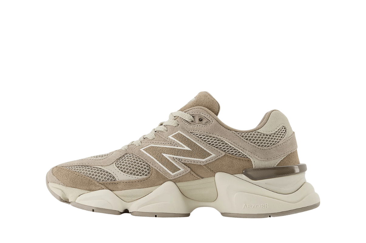 Tênis New Balance 9060 Mushroom Arid Stone Bege Beige