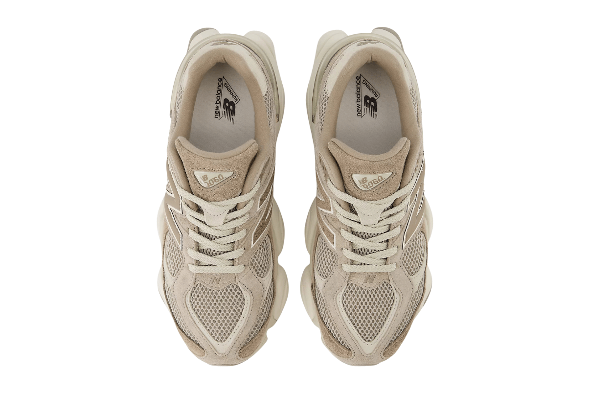 Tênis New Balance 9060 Mushroom Arid Stone Bege Beige