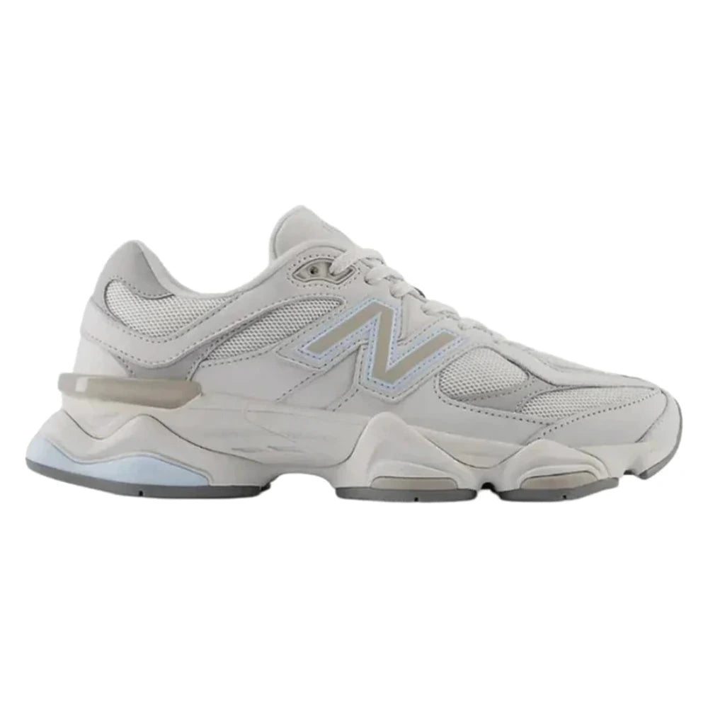 Tênis New Balance 9060 Reflection Raincloud Quarry Blue Bege Beige