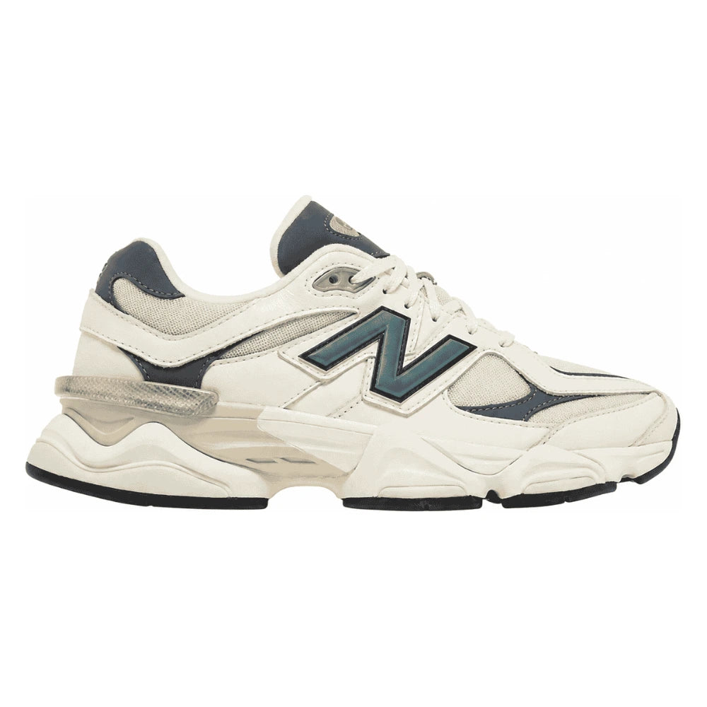 Tênis New Balance 9060 Sea Salt New Spruce Dark Artic Grey Cinza