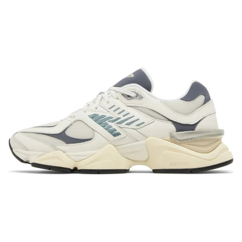 Tênis New Balance 9060 Sea Salt New Spruce Dark Artic Grey Cinza - foto 2