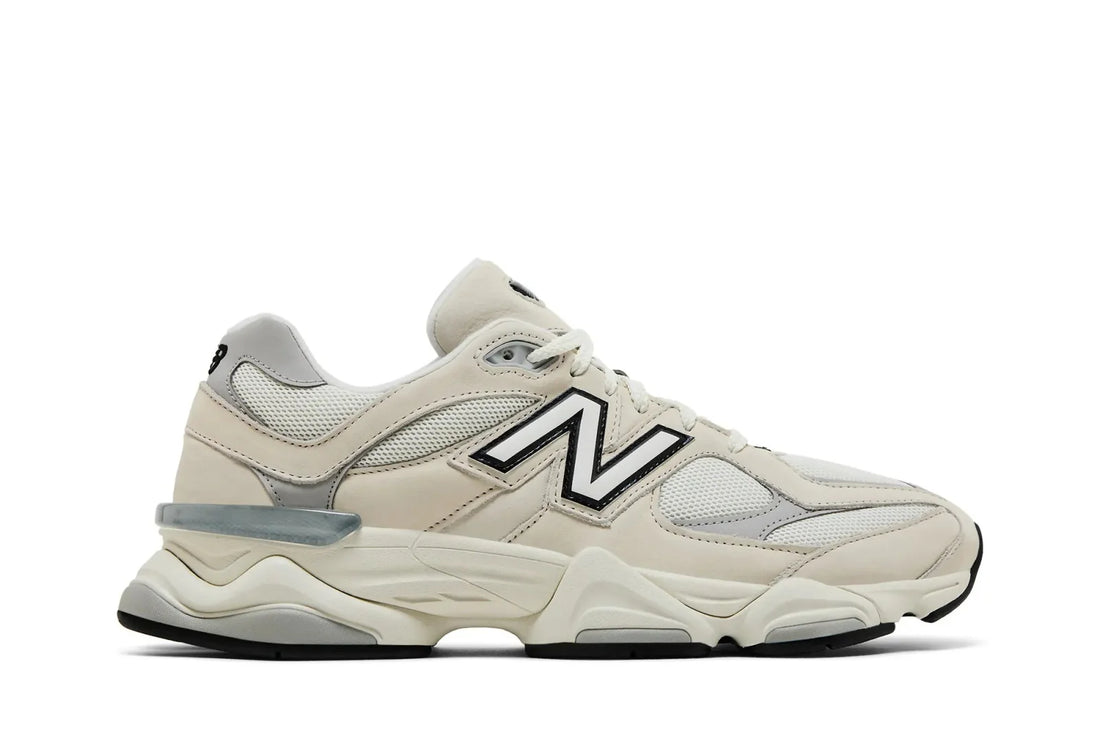 Tênis New Balance 9060 Sea Salt Raincloud Cinza