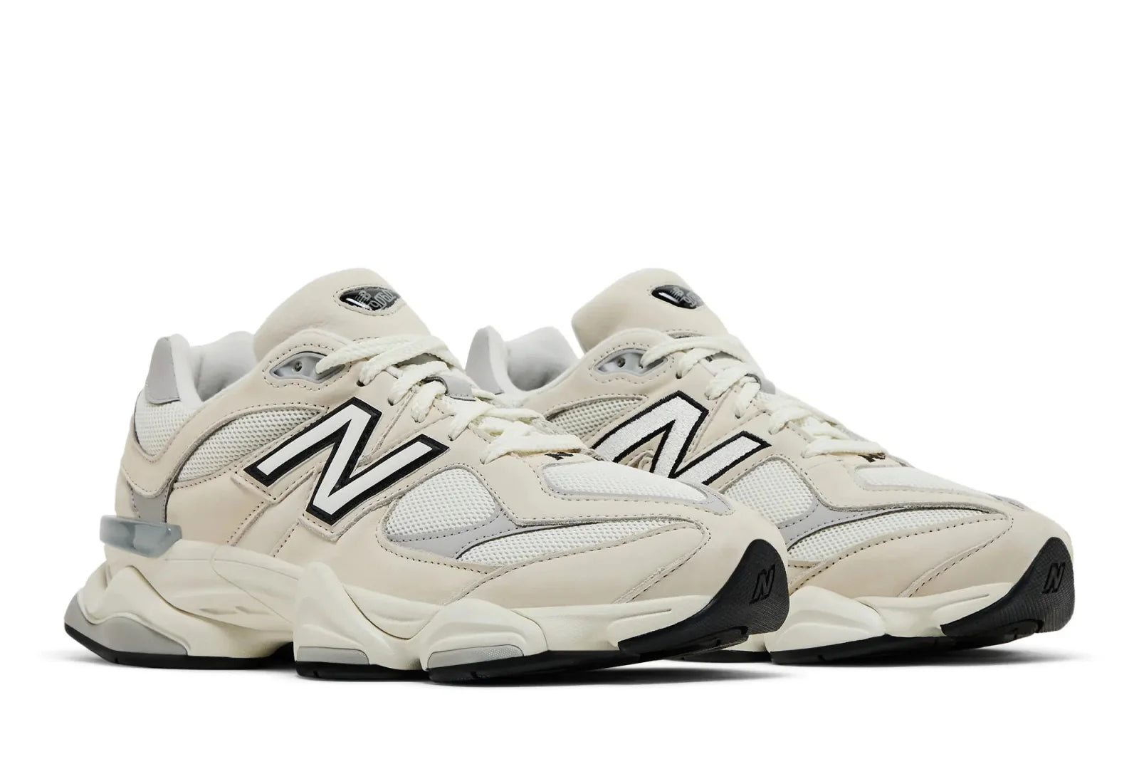 Tênis New Balance 9060 Sea Salt Raincloud Cinza