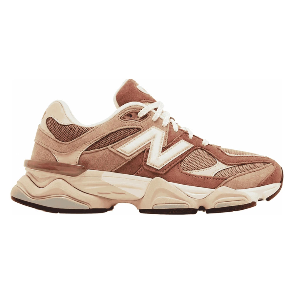 Tênis New Balance 9060 Sparrow Flat Taupe Marrom