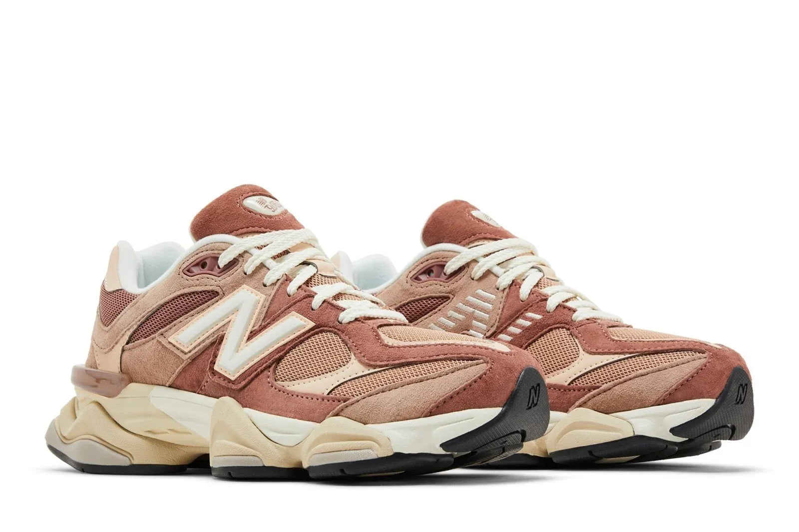 Tênis New Balance 9060 Sparrow Flat Taupe Marrom