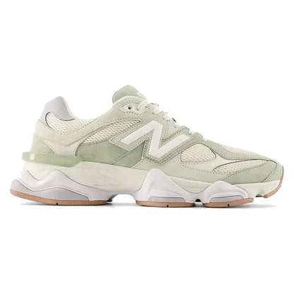 Tênis New Balance 9060 Garter Snake Pearl Grey Verde