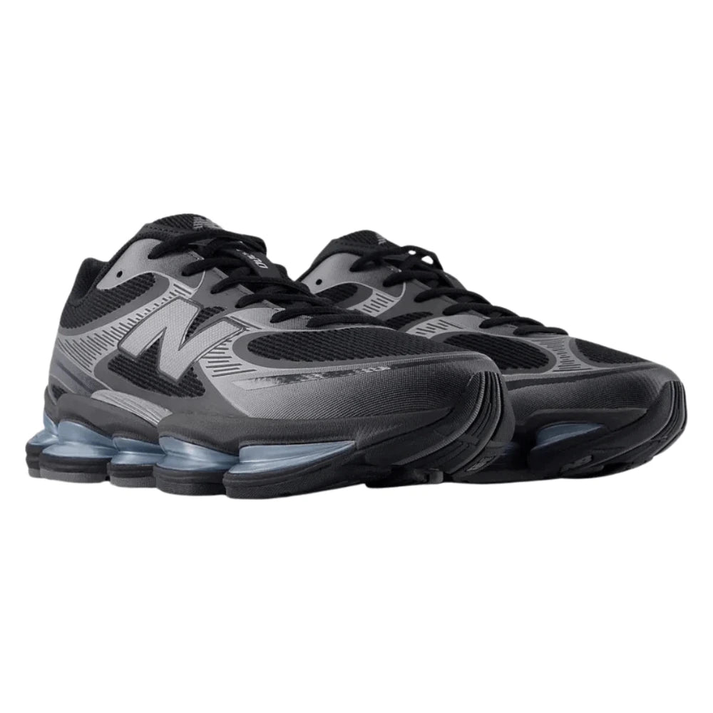 Tênis New Balance Abzorb 2000 Black Preto - par diagonal