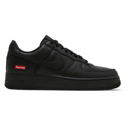Tênis Nike Air Force 1 Low x Supreme Black Preto