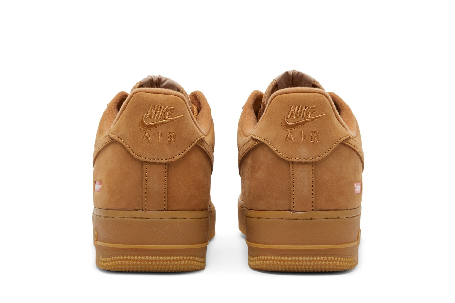 Tênis Nike Air Force 1 Low x Supreme Wheat Marrom