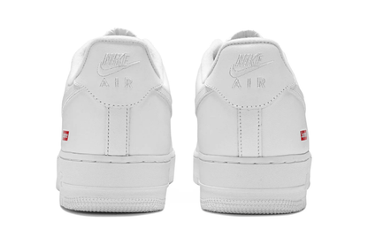 Tênis Nike Air Force 1 Low x Supreme Box Logo White Branco