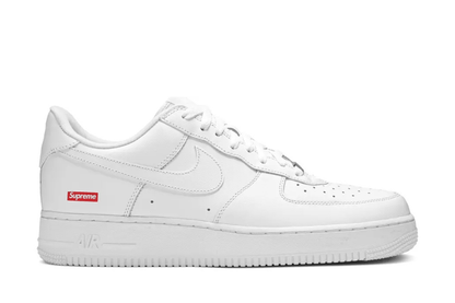 Tênis Nike Air Force 1 Low x Supreme Box Logo White Branco