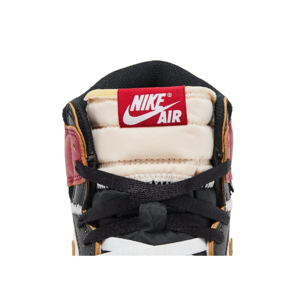 Tênis Nike Air Jordan 1 High Fragment Design x Union LA Varsity Red Branco - foto 6