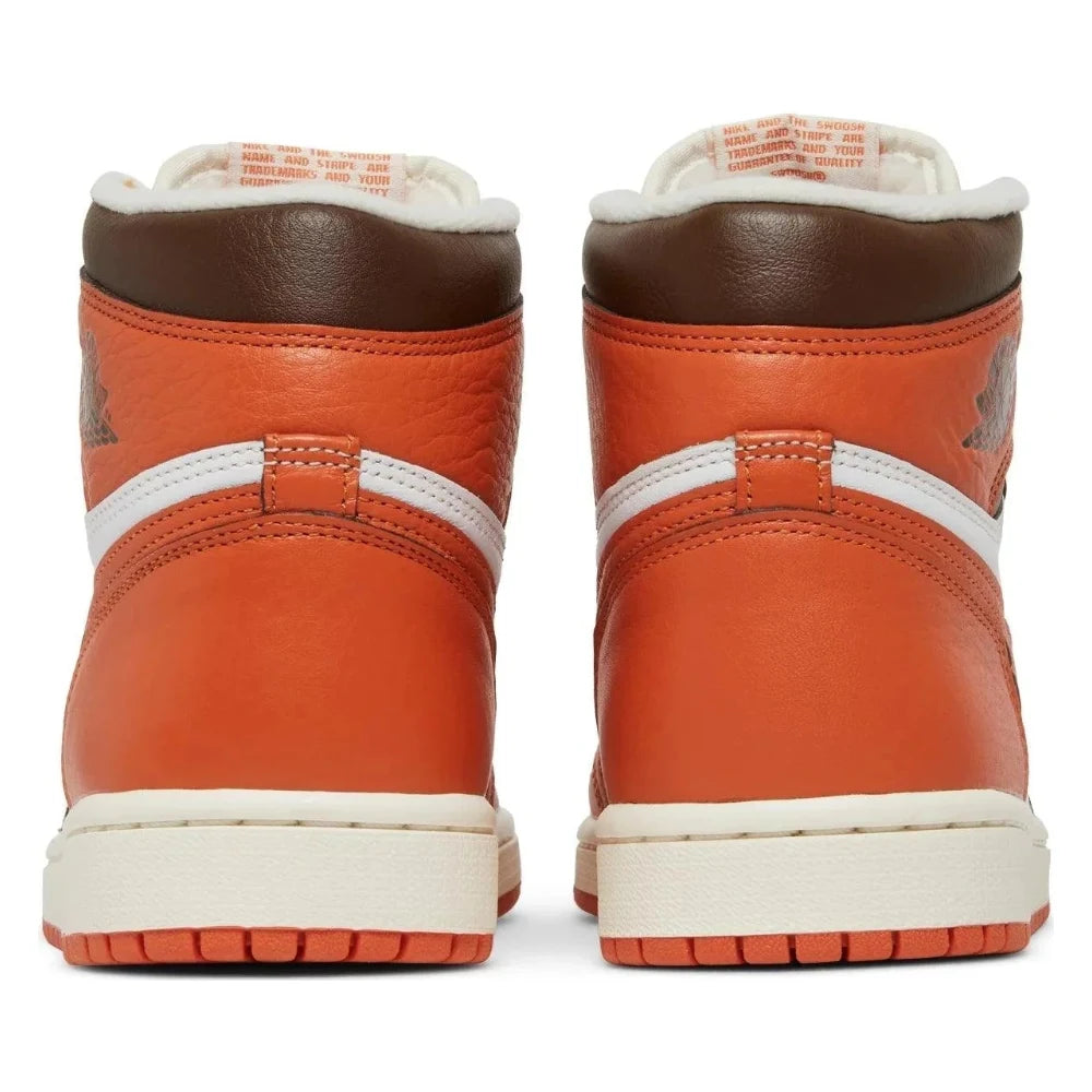 Tênis Nike Air Jordan 1 High OG Starfish Laranja - foto 4