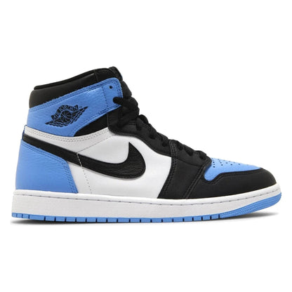 Tênis Nike Air Jordan 1 High OG UNC Toe Azul