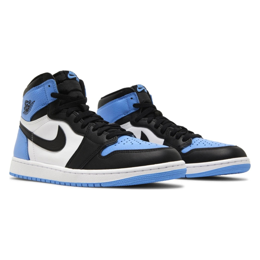 Tênis Nike Air Jordan 1 High OG UNC Toe Azul - foto 4