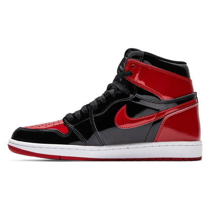 Tênis Nike Air Jordan 1 High Patent Bred Vermelho - foto 2