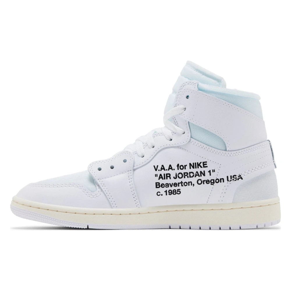 Tênis Nike Air Jordan 1 High Virgil Abloh Archive x Alaska Branco - foto 2