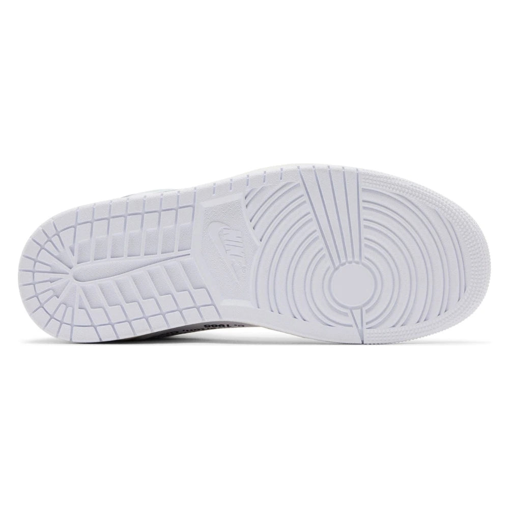 Tênis Nike Air Jordan 1 High Virgil Abloh Archive x Alaska Branco - foto 3