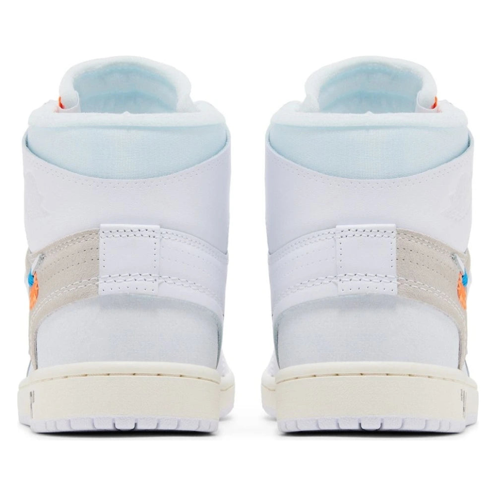 Tênis Nike Air Jordan 1 High Virgil Abloh Archive x Alaska Branco - foto 4