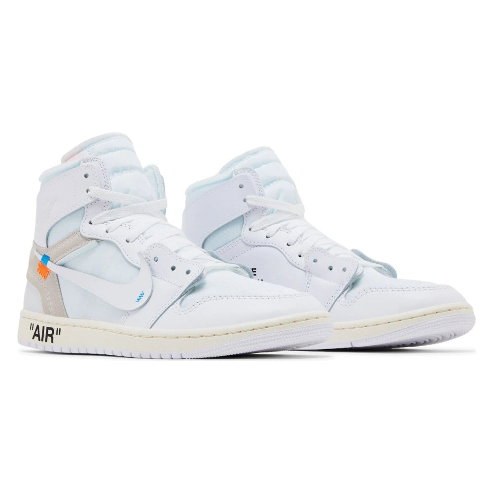 Tênis Nike Air Jordan 1 High Virgil Abloh Archive x Alaska Branco - foto 5