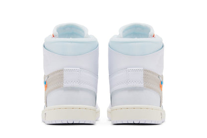 Tênis Nike Air Jordan 1 High Virgil Abloh Archive x Alaska Branco