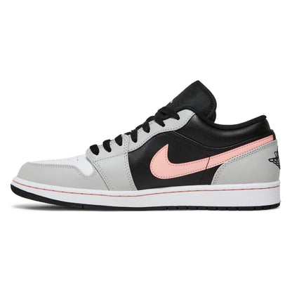 Tênis Nike Air Jordan 1 Low Black Grey Pink Cinza - foto 2