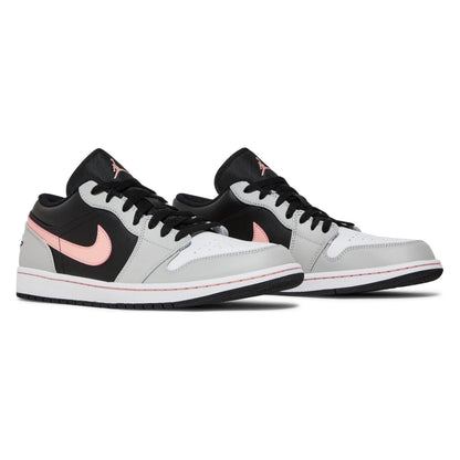 Tênis Nike Air Jordan 1 Low Black Grey Pink Cinza - foto 4