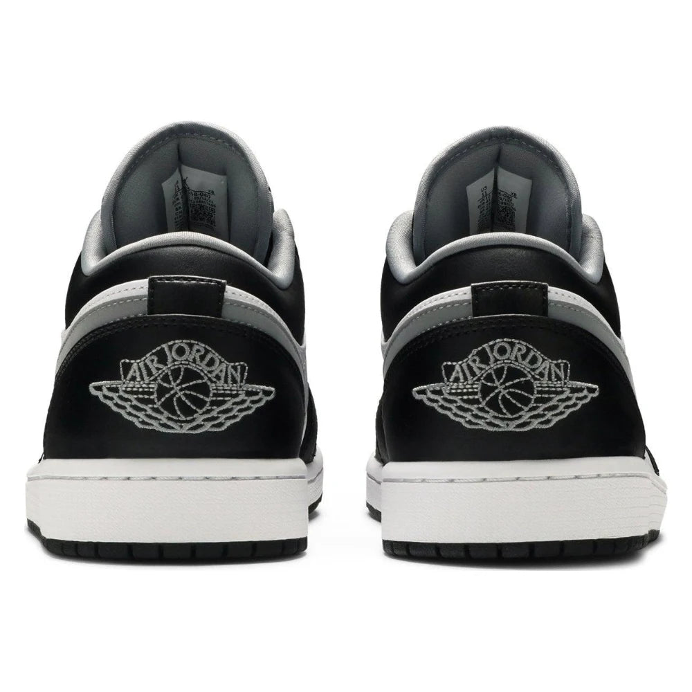 Tênis Nike Air Jordan 1 Low Black Medium Grey Cinza - foto 4