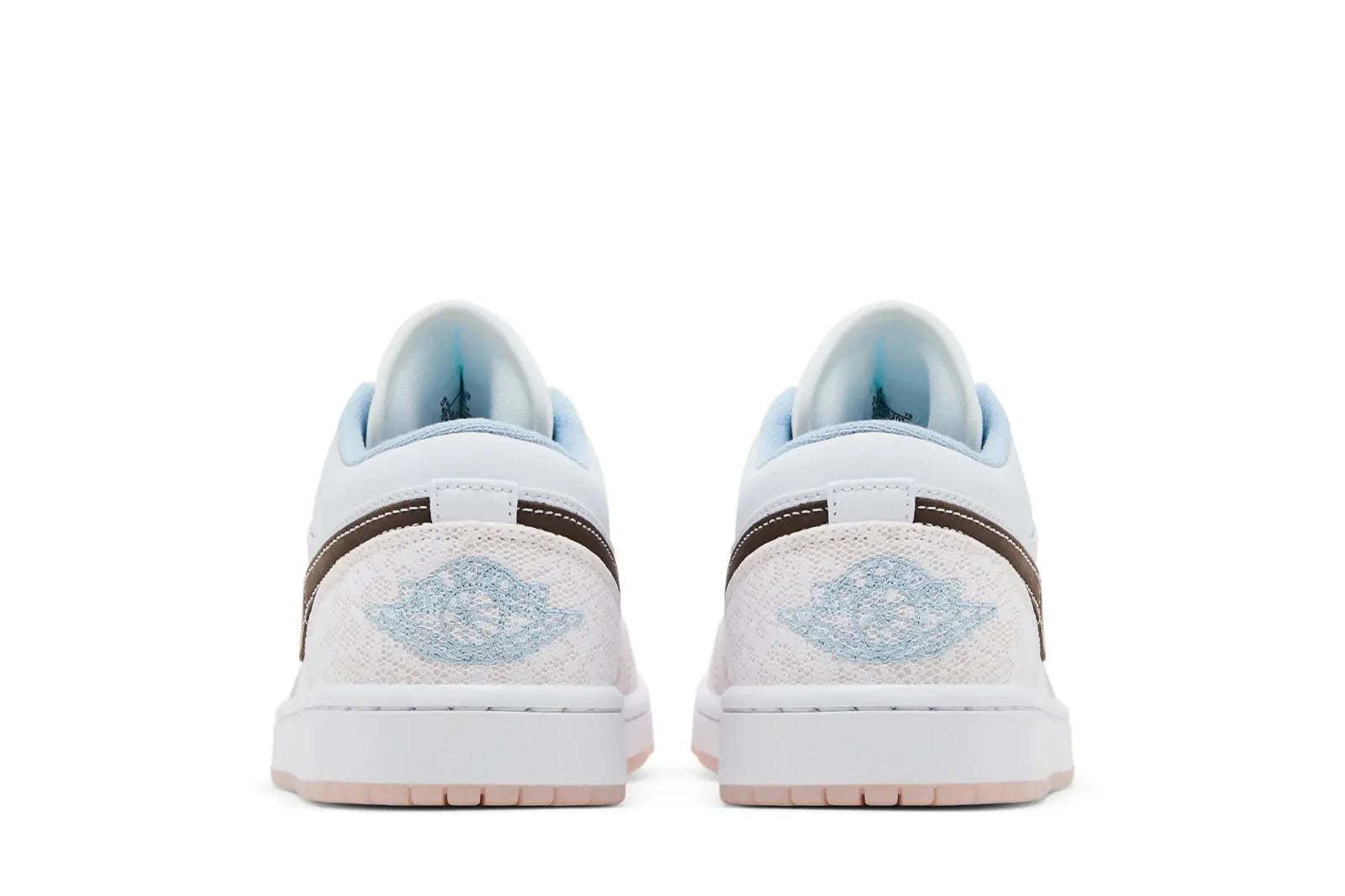 Tênis Nike Air Jordan 1 Low Coral Bege