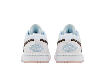 Tênis Nike Air Jordan 1 Low Coral Bege