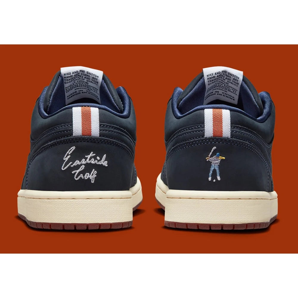 Tênis Nike Air Jordan 1 Low Eastside Golf Azul Marinho - foto 2