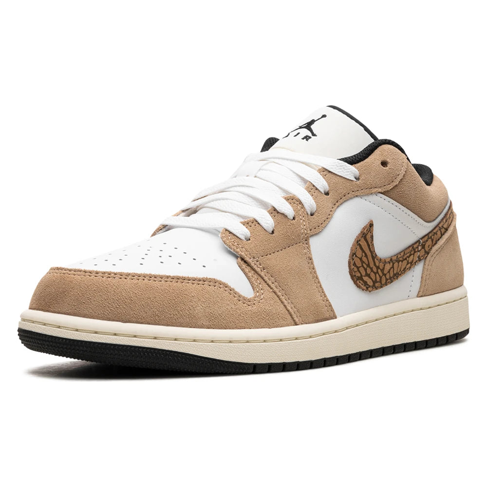 Tênis Nike Air Jordan 1 Low Elephant Brown Marrom - foto 4