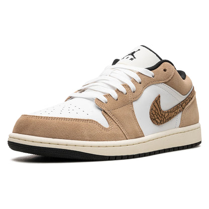 Tênis Nike Air Jordan 1 Low Elephant Brown Marrom - foto 4