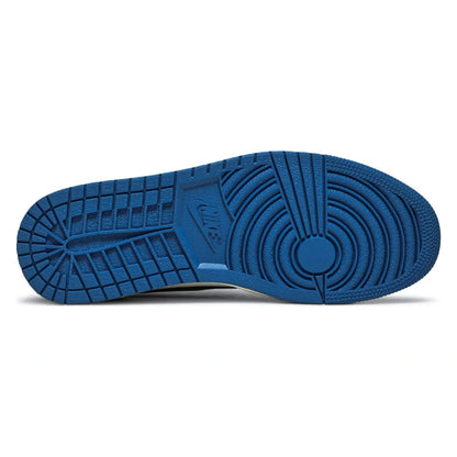 Tênis Nike Air Jordan 1 Low Fragment x Travis Scott Branco Preto Azul - foto 3