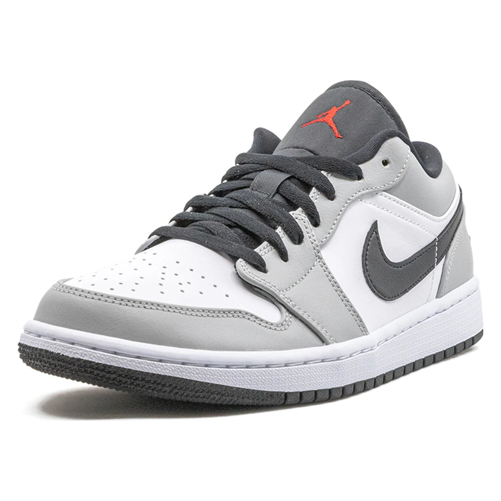 Tênis Nike Air Jordan 1 Low Light Smoke Grey Cinza - foto 4