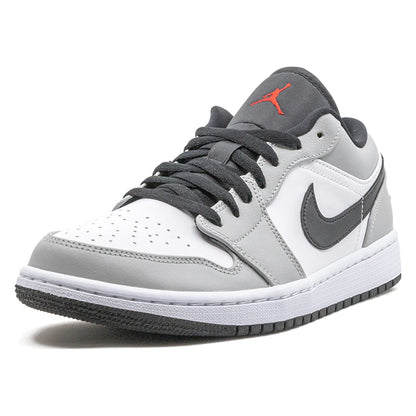 Tênis Nike Air Jordan 1 Low Light Smoke Grey Cinza - foto 4