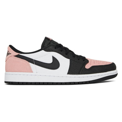 Tênis Nike Air Jordan 1 Low OG Bleached Coral Rosa
